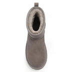 Women's Comfy Suede Plush Winter Warm Snow Boots