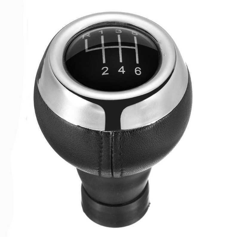 6 Speed Gear Shift Knob Leather for Mini Cooper R55 R56 R57 R58 R59 R60 R61