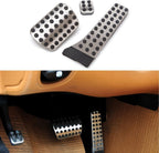 Mercedes AMG Pedals Set 3PCS Stainless Steel Fuel Brake Footrest  A C E SL  CLS