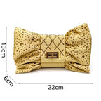 Women's Italian Party Shoes and Bag Set With Elegant Diamond Butterfly