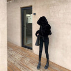 Women's Winter Fabulous Fluffy Hooded Fur Jacket