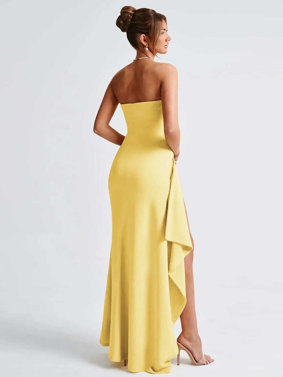 Giyu Sexy Club Evening Party Dresses Women 2025 Summer Slash Neck Backless