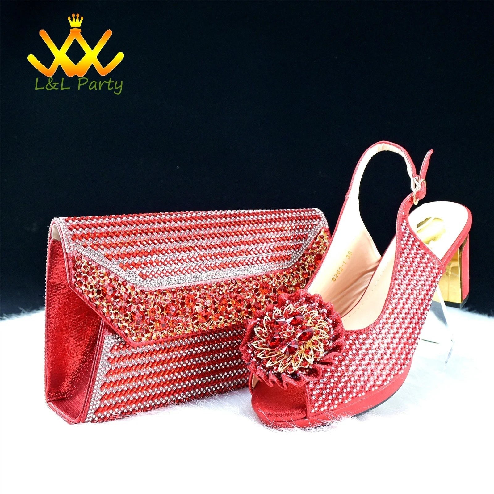 2025 Special New Arrivals Italian Women Shoes and Bag to Match in Green Color