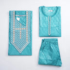 Elegant African Dresses for Women Traditional Bazin Embroidery Wedding Party