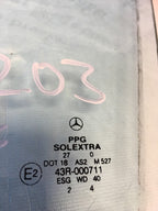 Window Glass Front Left for a Mercedes C Class W203