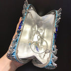 Crystal Women Handbags Luxury Designer Clutch Bags Diamond Handmade Wedding