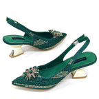 2024 Nigerian Design Evening Party Shoes And Bag Set Lucky Star Bag With