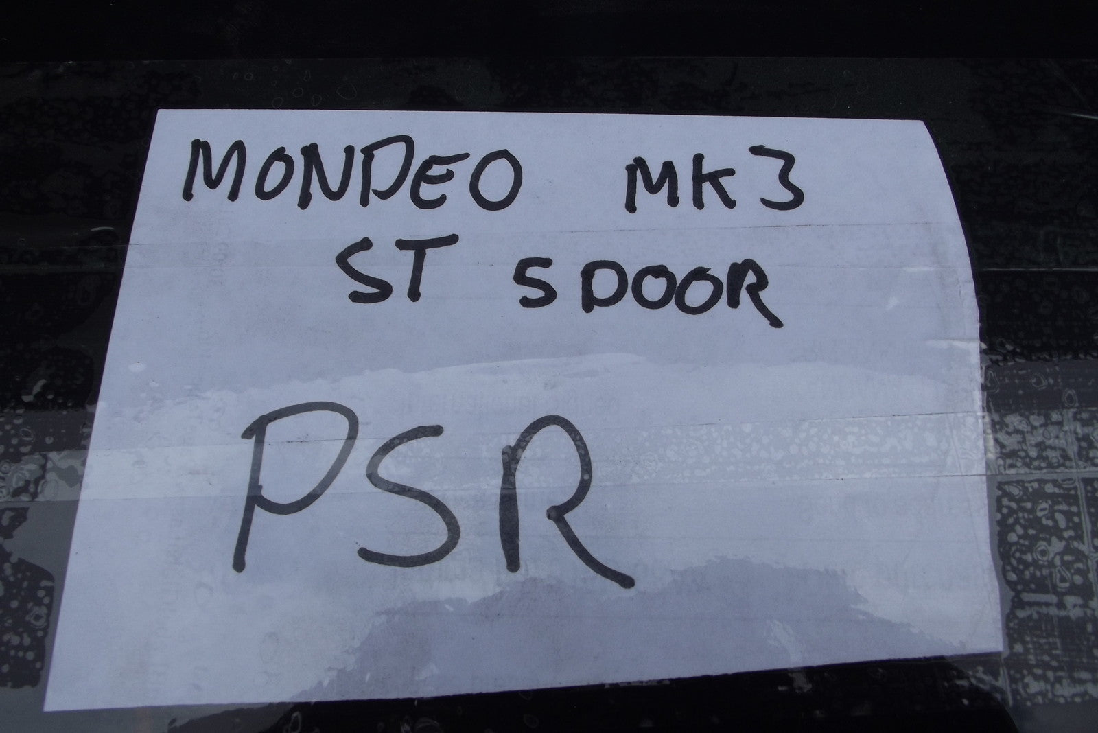 DOOR WINDOW GLASS REAR LEFT N/S TINTED for FORD MONDEO ST 2005 MK3