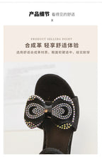 Girls' Sandals Summer New High Heel Soft-soled Princess Shoes Fashion Bow Roman