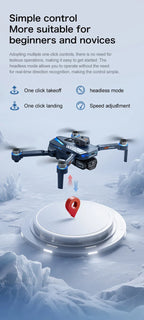 GT8 Mini Drone 8K WiFi GPS HD Aerial Photography Quadcopter with Cameras Toys