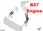 BMW Turbo Intercooler Hose Seal Ring 13718596850 For N47 N57 B47 B57 N55 Engines