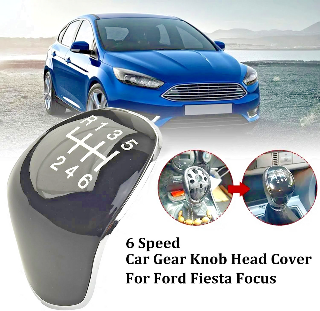 6 Speed Manual Gear Stick Shift Knob Cap - Ford Transit Custom Focus Kuga Mondeo