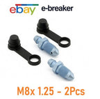 M8x1.25 Brake Caliper Bleed Screws x2 with Cap - SEAT Ibiza 111 Cordoba 11 -  09