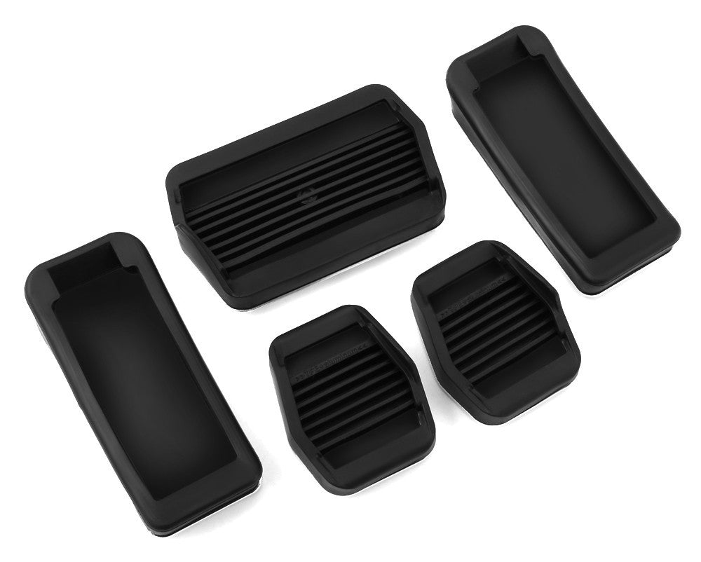 FORD Kuga ST Alloy Brake Clutch Accelerator Pedal covers # MK2 & MK3 Black Logo
