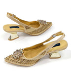 2024 Nigerian Design Evening Party Shoes And Bag Set Lucky Star Bag With
