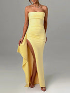 Giyu Sexy Club Evening Party Dresses Women 2025 Summer Slash Neck Backless