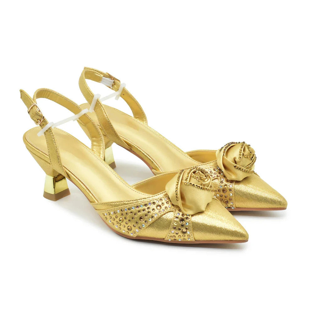 New Fashion Women Shoes and Bags To Match Set Nigeria Party Women's Pumps with