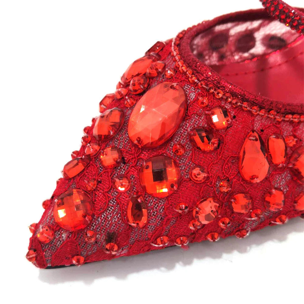 Italian Design Three-Dimensional Women's Bags And Ladies Heel Shoes