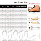 Men Half Breathable Leather Mules