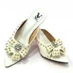 2022 Rivet Style Women Shoes and Bag to Match in Color matching High Quality