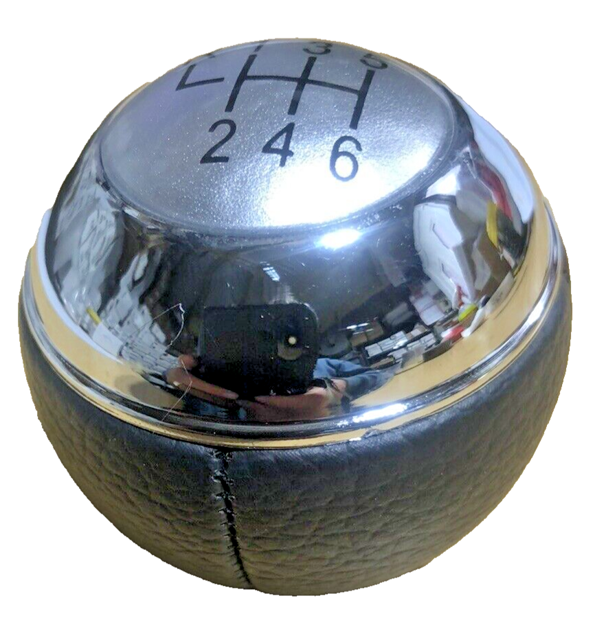 MINI Cooper S R53 6 Speed Gear Shift Knob Leather NEW