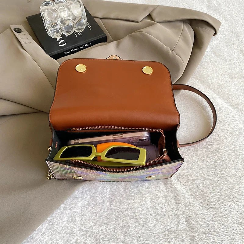 2024 New Handmade Rivet Butterfly Wing Crossbody Bag Women Designer Handbag And
