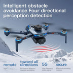 GT8 Mini Drone 8K WiFi GPS HD Aerial Photography Quadcopter with Cameras Toys