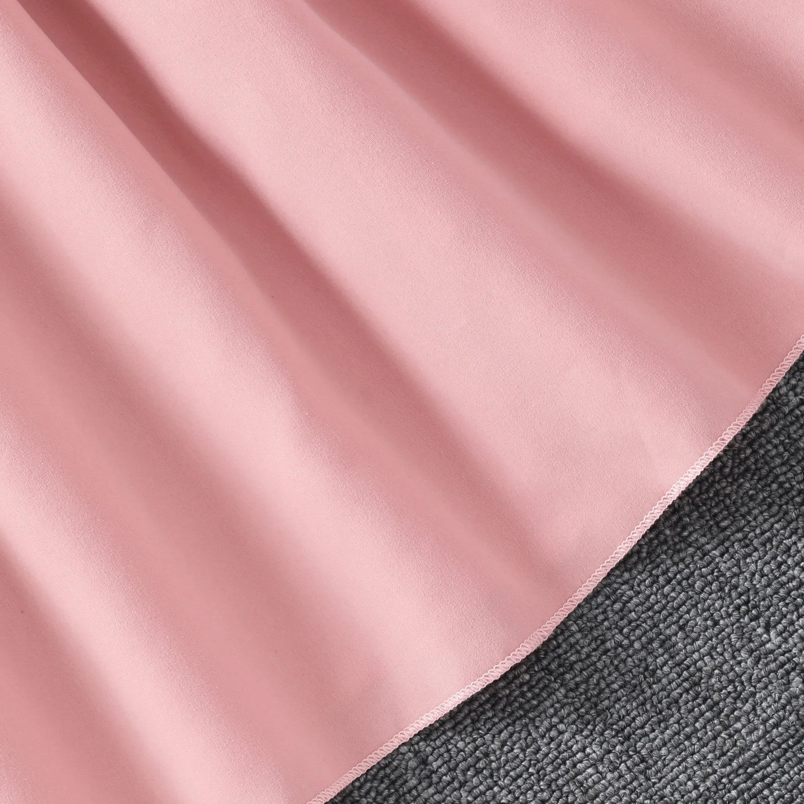 Girls Long Sleeve Solid Colored Dress with Belt Pockets Button up Lapel Collar