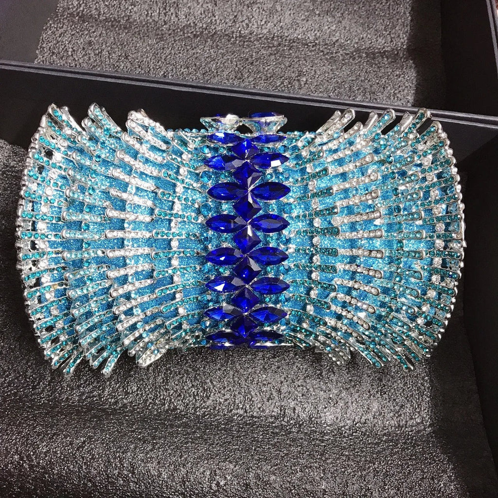 Crystal Women Handbags Luxury Designer Clutch Bags Diamond Handmade Wedding