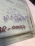 Window Glass Front Left From Mazda 6 2007 Hatchback