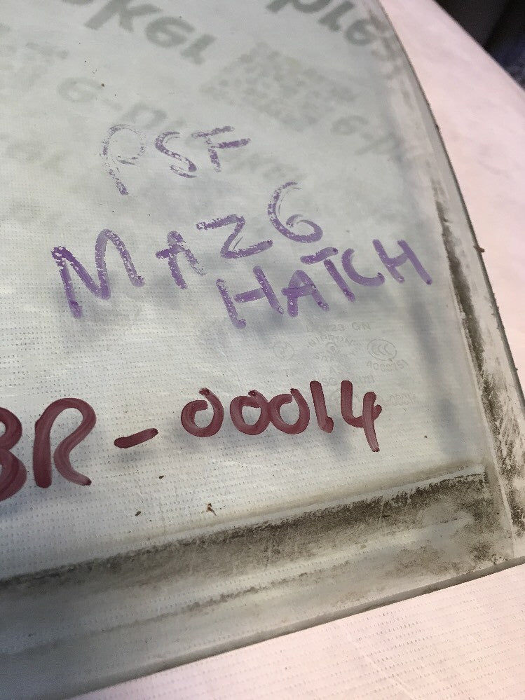 Window Glass Front Left From Mazda 6 2007 Hatchback