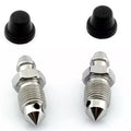 Volvo S40 V40 S90 V90 Brake Caliper Bleed Screw M8x1.25 x2 with Dust Caps — up to 2004
