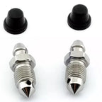Volvo S40 V40 S90 V90 Brake Caliper Bleed Screw M8x1.25 x2 with Dust Caps — up to 2004