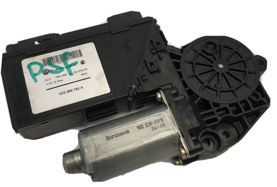 Front Left Electric Window Motor 7L0959792A from a Porsche 955 Cayenne 01-06
