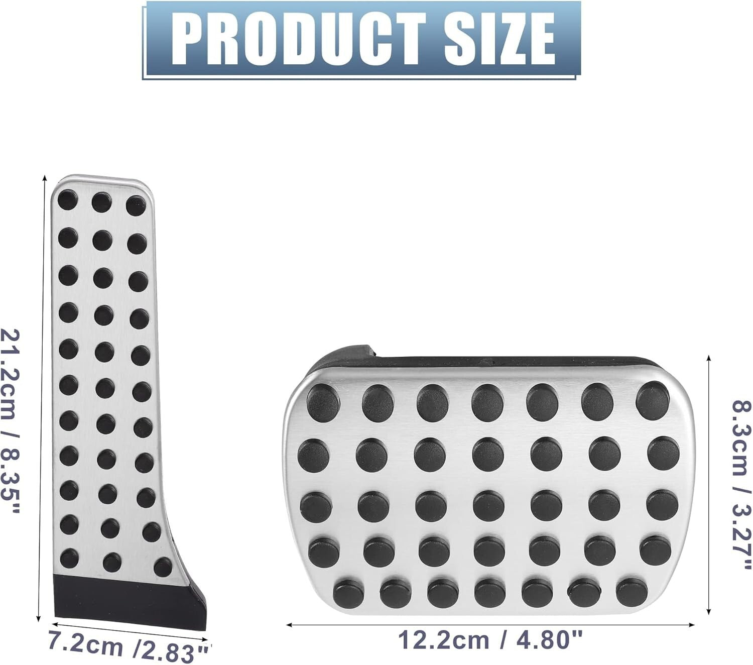 Mercedes AMG Pedals Set 3PCS Stainless Steel Fuel Brake Footrest  A C E SL  CLS