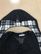 Fashionable Women's Woolen Warm Fleece Double Breast Jacket With Belts
