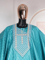 Elegant African Dresses for Women Traditional Bazin Embroidery Wedding Party