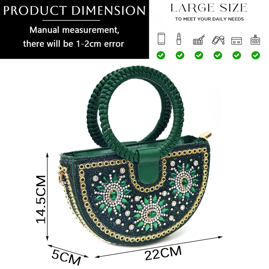 2024 Nigerian Design Evening Party Shoes And Bag Set Lucky Star Bag With
