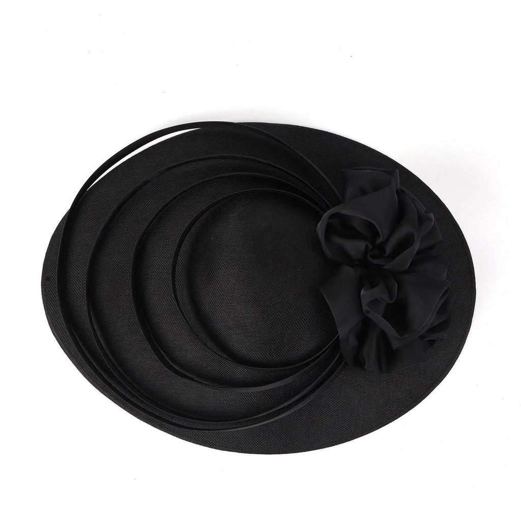 Fancy Christmas Sinamay Fascinator Perfect Wedding Hat Unique Derby Party Hat