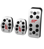 FORD Focus ST Alloy Brake Clutch Accelerator Pedal covers MK2 & MK3