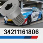 BMW Mounting Screw For Brake Disc Rotor Fits 1 3 5 7 X Series E F G Platforms x1