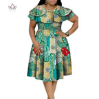 Stock Size Low Price African Dresses for Women Dashiki Ankara Women Evening