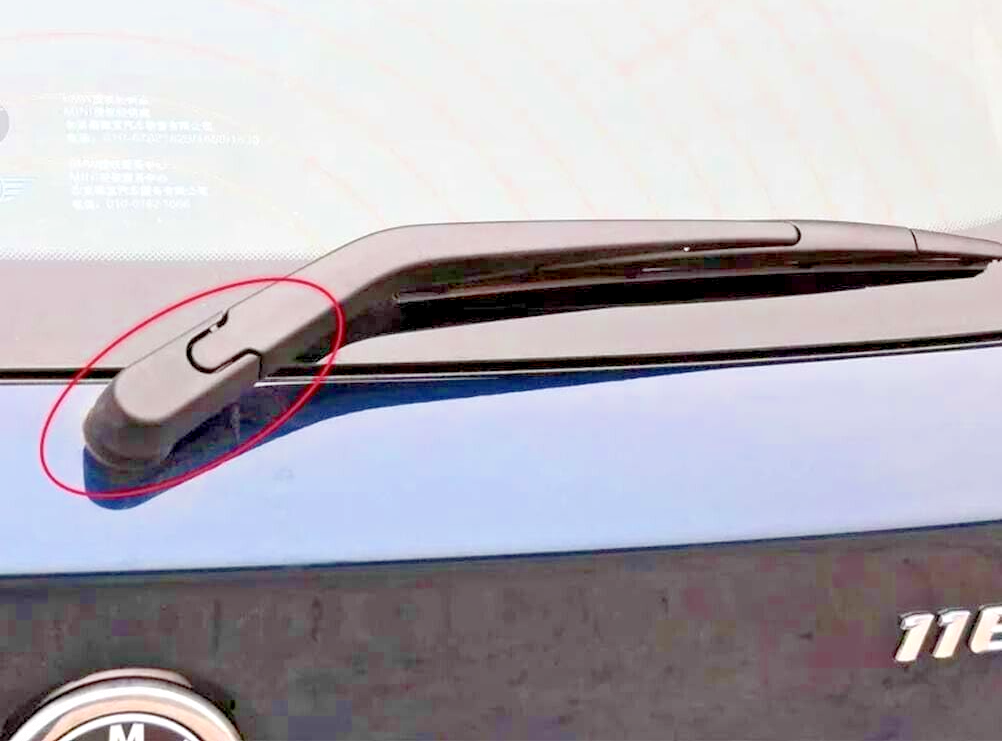 BMW Rear Windscreen Window Wiper Arm Cover Cap For 1 Series F20 F21 61617274157