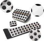 Mercedes AMG Pedals Set 3PCS Stainless Steel Fuel Brake Footrest  A C E SL  CLS