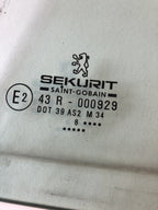 Peugeot 406 Estate Left  Rear Quarter Glass Window