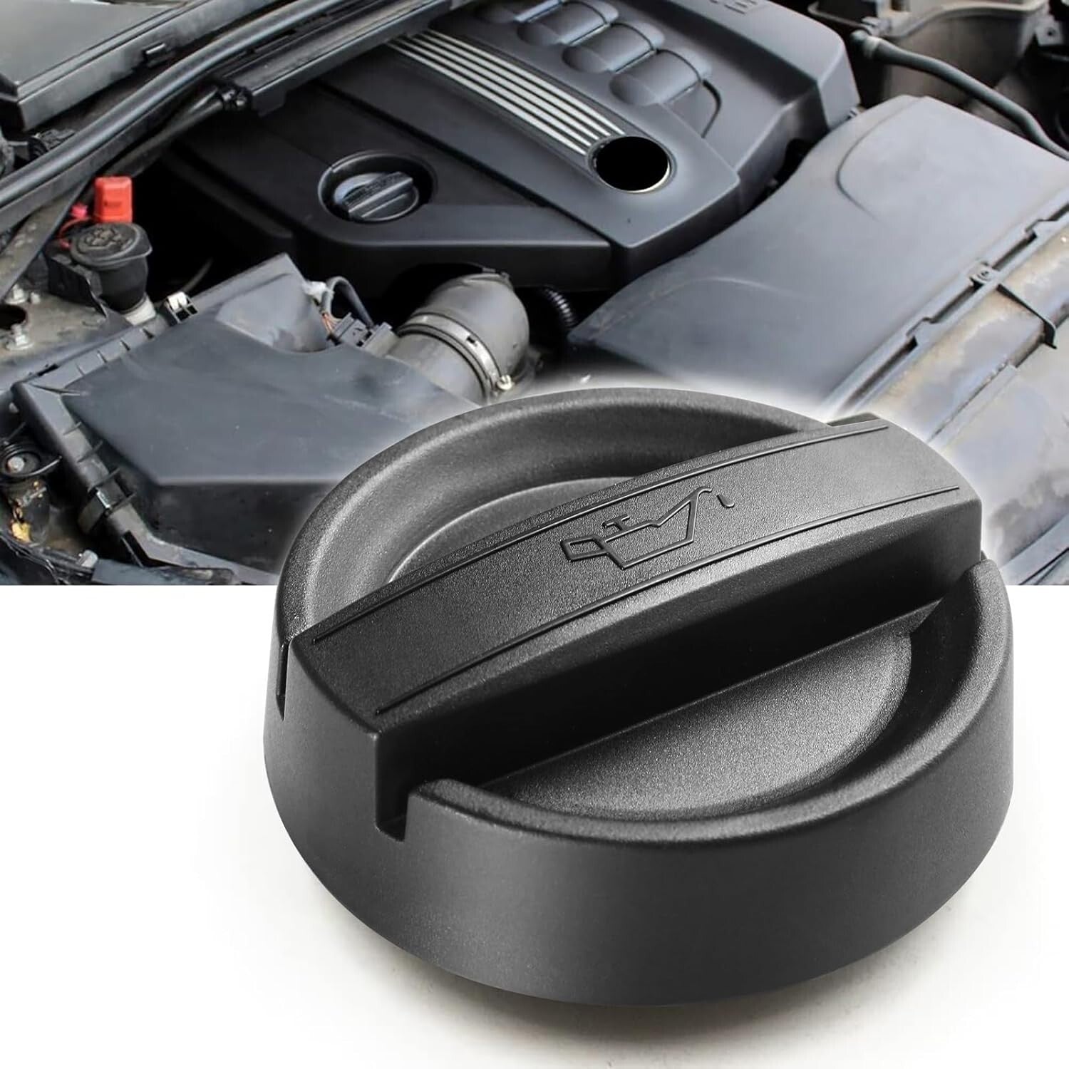 BMW Engine Oil Filler Cap Replacement 6, 7 & 8 Series. 11128655331