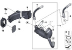 BMW N47N B47 Diesel Engine Intake Breather Pipe 8479957 BMW 1 2 3 4 5 7 X Series