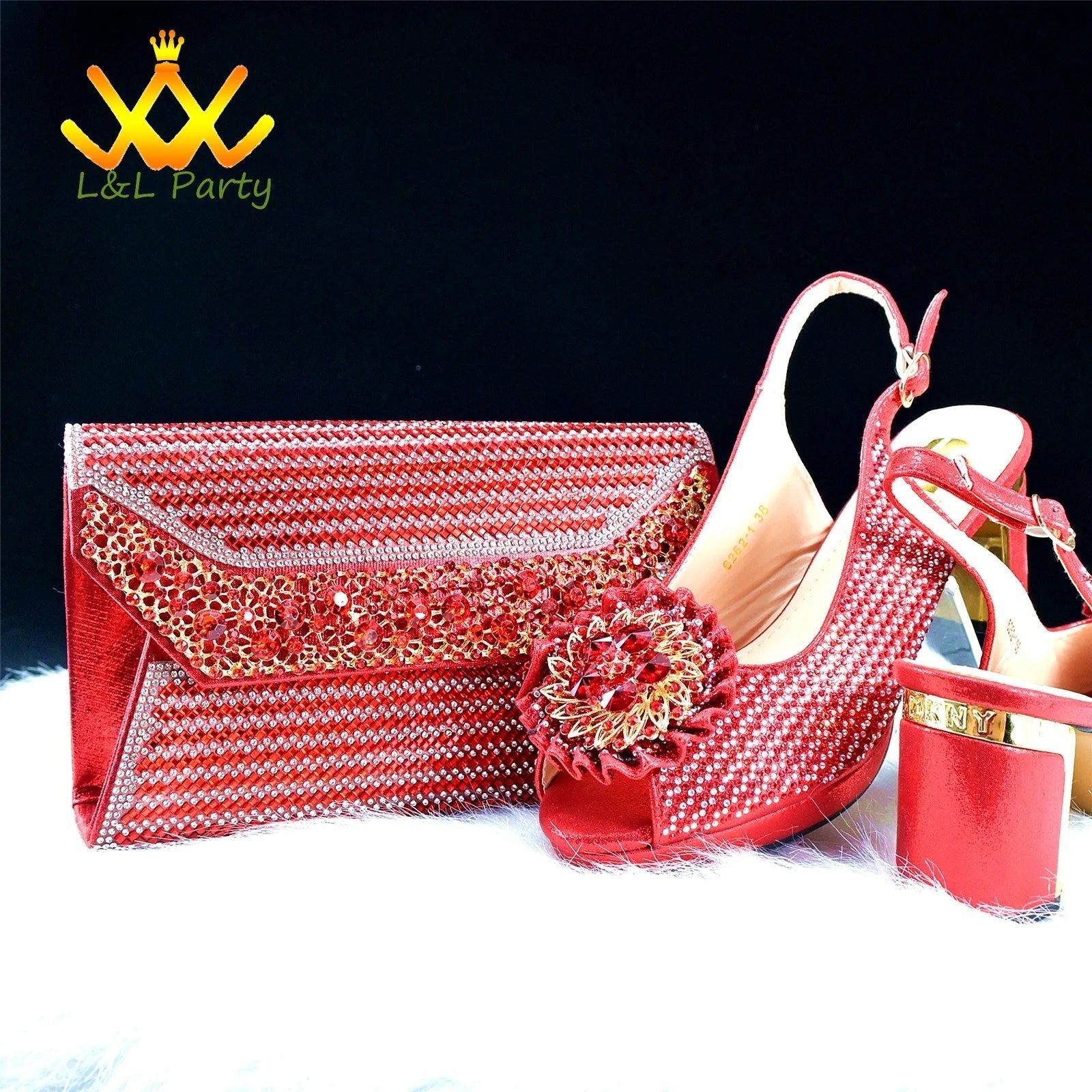 2025 Special New Arrivals Italian Women Shoes and Bag to Match in Green Color
