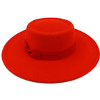 Sombrero Raised Top Fedora Hat 2023 New European and American Fedora Hat Jazz