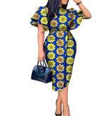 Stock Size Low Price African Dresses for Women Dashiki Ankara Women Evening